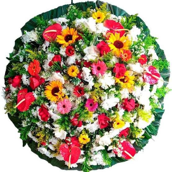 Coroa de flores individual