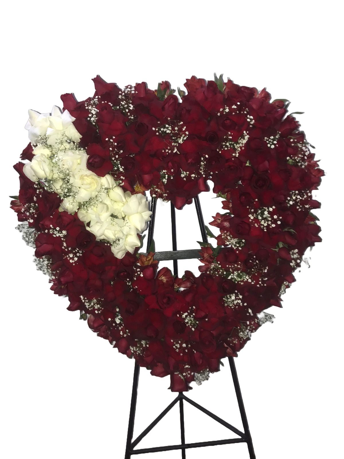 Coroa de flores personalizada